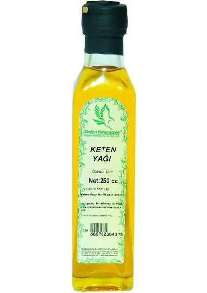 Keten Yağı 250 cc