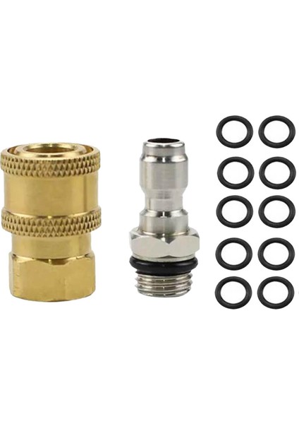 Bakır 1/4 Inç Hızlı Bağlantısı 10 Paket O Bağlantı (Yurt Dışından)