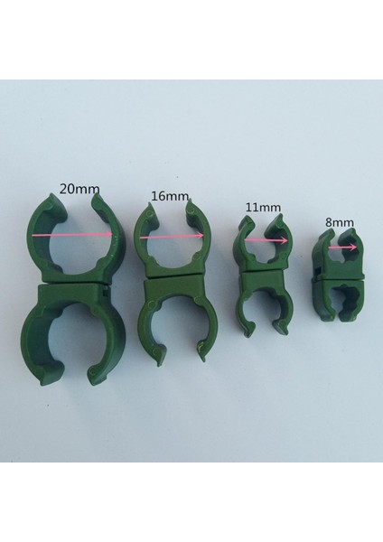 10pcs Sera Tesisi Kafes Konnektörü Klips Desteği Döndürülebilir Ayarlanabilir 11mm (Yurt Dışından)