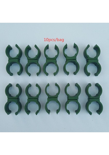 10pcs Sera Tesisi Kafes Konnektörü Klips Desteği Döndürülebilir Ayarlanabilir 11mm (Yurt Dışından)