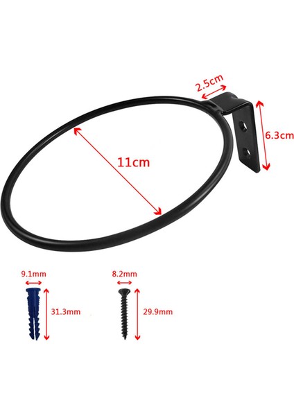 Duvar Montajı Stand Stand Katlanır Demir Saksılar Tutucu, Kanca Yüzük Saksı Bitkiler Küçük (Yurt Dışından)