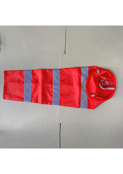Havacılık Windsock Oxford Rüzgar Yönlü Çorap Çantası Kırmızı 150cm (Yurt Dışından)
