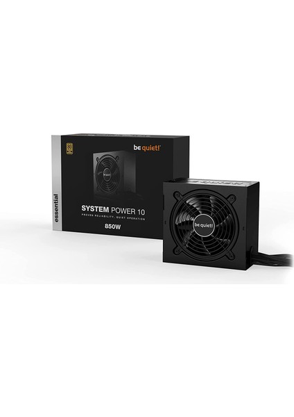 Be Quiet! System Power 10 850W 80+ Gold Sessiz Güç Kaynağı BN330