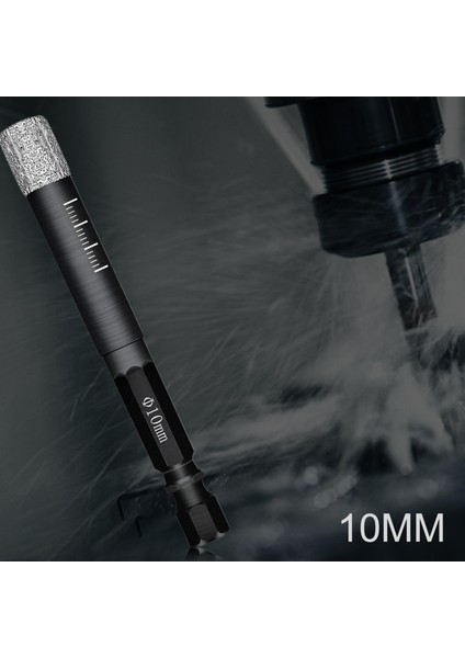 Hex Handvat Vacuumgesolderde Diamant Boor Set Voor Porelein Steen Keramiek 10mm (Yurt Dışından) fiyatları