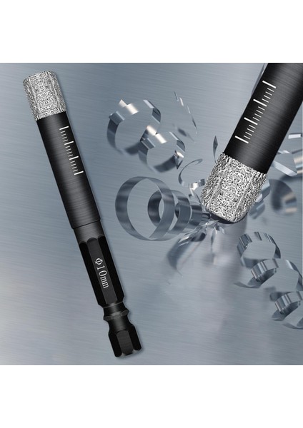 Hex Handvat Vacuumgesolderde Diamant Boor Set Voor Porelein Steen Keramiek 10mm (Yurt Dışından) indirimleri