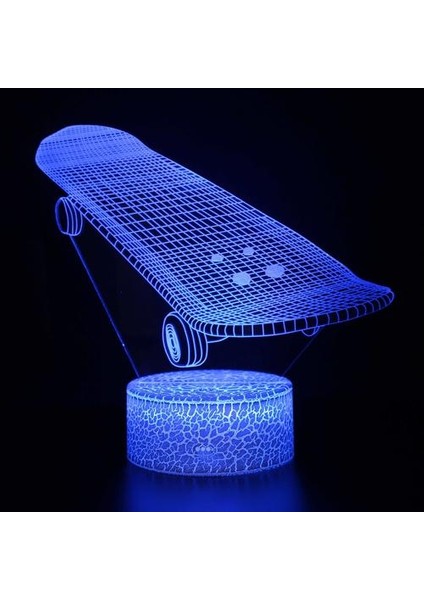 3D LED Gece Lambası, 16 Renkler Masaüstü Dekorasyon, USB Touch & Amp;uzaktan Gece Lambası, Çocuklar Için En Iyi Doğum Günü Noel Hediyesi, Kızlar, Çocuklar Için (Yurt Dışından)
