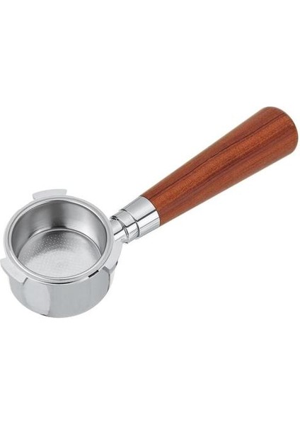 Muva Na Delong Kahve Makinesi Katı Ahşap Saplı EC680 Paslanmaz Çelik EC685 Üç Kulakları 51MM Alaşım Dipsiz Kolu (Yurt Dışından)