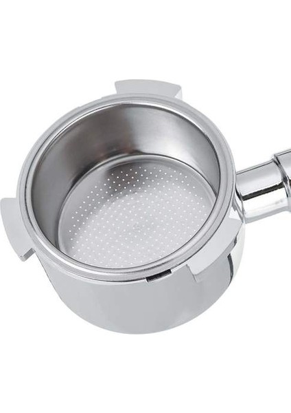 Muva Na Delong Kahve Makinesi Katı Ahşap Saplı EC680 Paslanmaz Çelik EC685 Üç Kulakları 51MM Alaşım Dipsiz Kolu (Yurt Dışından)
