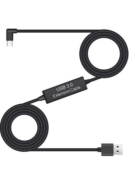 2in1 Toplam 8 M / 26FT Tip A To C USB Veri Vr Kulaklık Uzatma Kablo Hattı Oculus Quest 2 Link Steam Vr Gözlük Aksesuarları | 3D Gözlük / Sanal Gerçeklik Gözlükleri (Yurt Dışından)