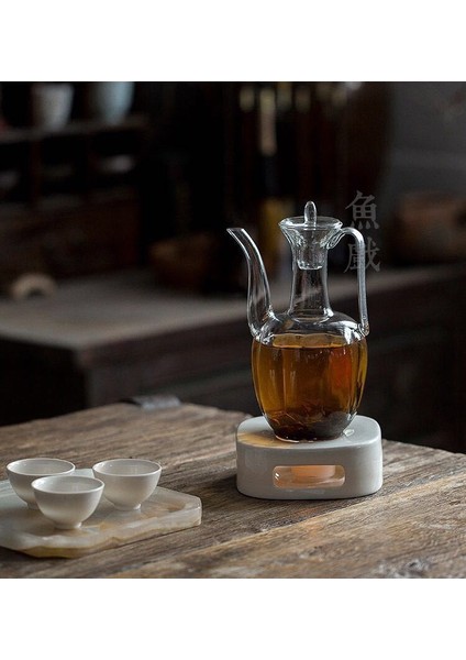 Ultra Temizle Yüksek Isıya Dayanıklı Cam Imparatorluk Concubine Pot Matcha Maker Şarap Dağıtıcı Çay Seti Kettle Soba Güvenli | Çaydanlıklar (Yurt Dışından)