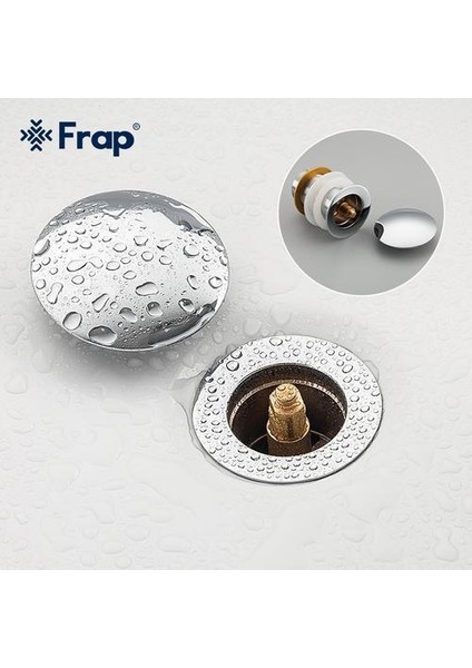 Frap Yenı Küvet Drenaj Banyosu Havzası Taşma Delik Lavabo Dokunun Push Button Pop Up Atık Fiş Oluklu Mutfak Lavabolar Drainks F65 3 F65 4 | Banyo Donanım Setleri (Yurt Dışından)