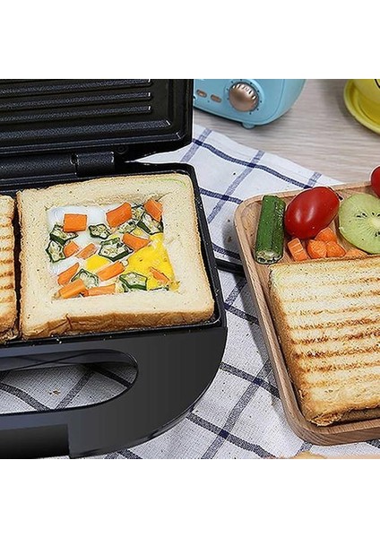 Panini Kahvaltı Makinesi Artifact Ev Küçük Işık Gıda Waffle Tost Ekmeği Pişirme Makinesi | 3 In 1 Kahvaltı Makineleri (Yurt Dışından)