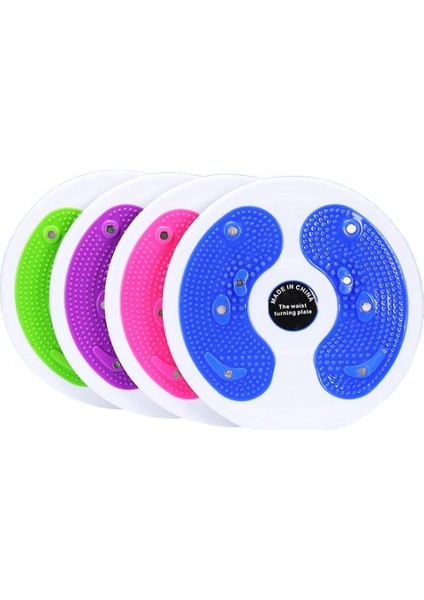 Mıknatıs Büküm Disk Egzersiz Ev Fitness (Pembe) (Yurt Dışından)