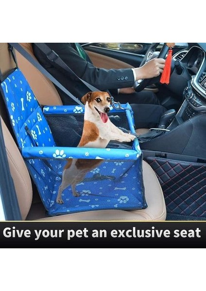 Köpekler Için Evcil Hayvan Araba Güçlendirici Koltuk Seyahat Taşıyıcı Kafesi Veya Diğer Küçük Evcil Hayvanlar (Mavi) (Yurt Dışından) fiyatları