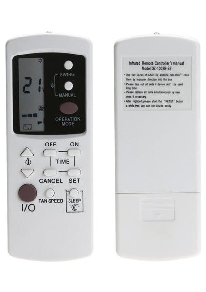Klima Galanz GZ-1002B-E3 Için Klima Uzaktan Kumanda Klima Kontrolü (Yurt Dışından)