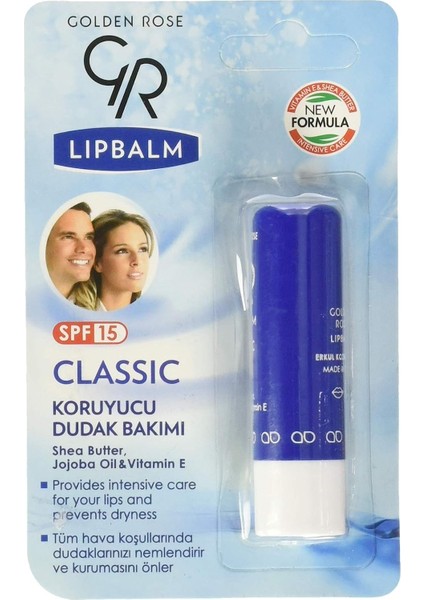 Golden Rose Lip Balm Dudak Bakım Kremi Spf 15 Classic No:01