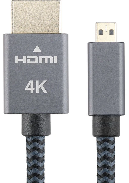 Mikro HDMI Kablo 4K60Hz V2,0 18GBPS