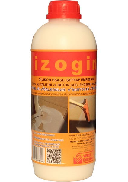 Svaks Fayans Üstü Su Yalıtım Malzemesi 1 kg (4 ~ 6 metrekare için)