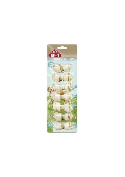 8 In 1 Delights Bones Pro Dental Agız Bakım Kemiği Xs Boy 7'li 84 gr
