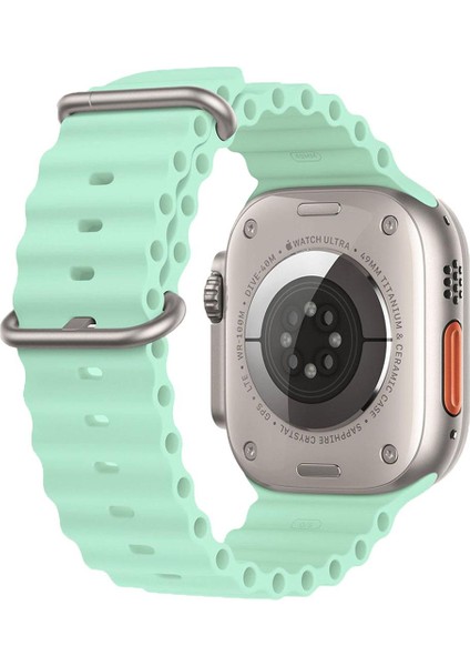 Apple Watch 38-40-41MM Krd-28 Ocean Açık Yeşil