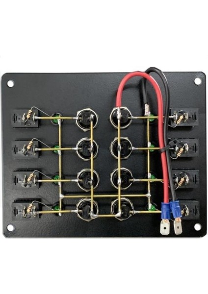 Switch Panel Izoleli Küçük 8 Li 148X120 mm