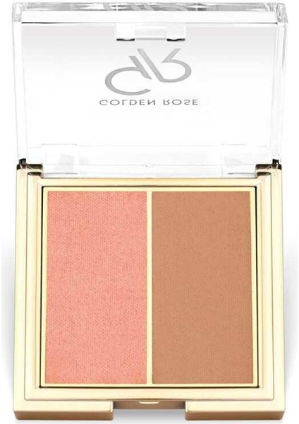 Golden Rose Iconic Blush Duo No: 01 Rose & Nude - Allık - 8691190516147