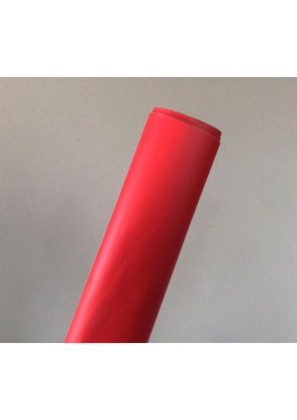 60 Cm x 1Mt Mat Kırmızı Yapışkanlı Folyo Kırmızı Eşya Kaplama Folyosu
