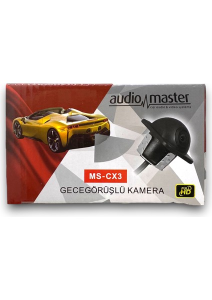 Audio Master Audiomaster Ms-Cx3 Kamera