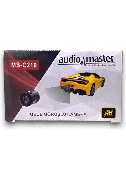 Audio Master Audiomaster MS-C210 170 Derece Açılı Kelebek Kamera