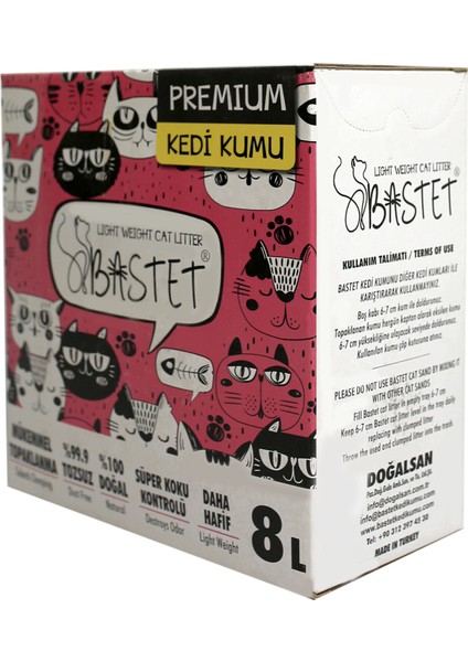 Bastet Kedi Kumu 8 L