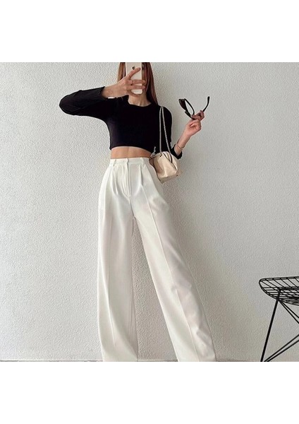 Palazzo Model Kadın Kumaş Pantalon