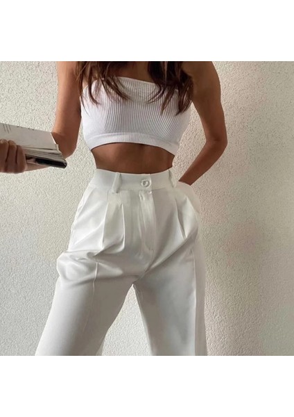 Palazzo Model Kadın Kumaş Pantalon