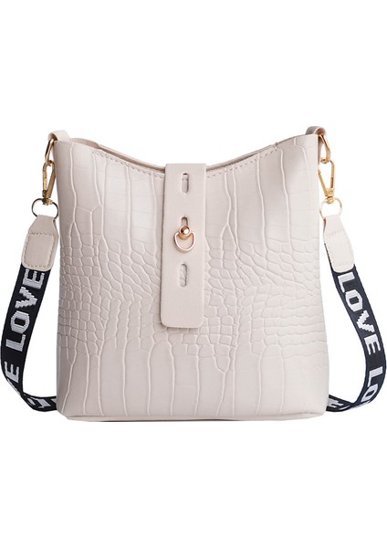 Timsah Desenli Kova Çanta Bayan Çanta Yeni Çanta (Yurt Dışından)