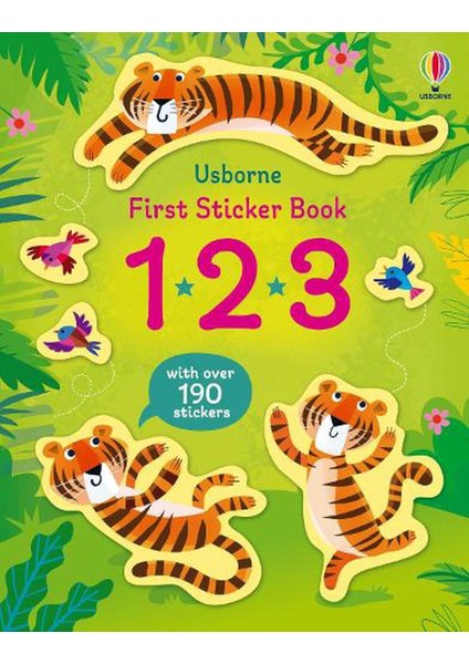 First Sticker Book: 123