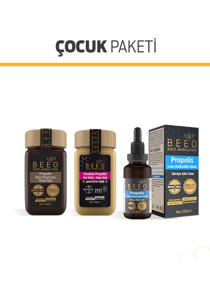 Bee' o  Çocuk Paketi 190 gr