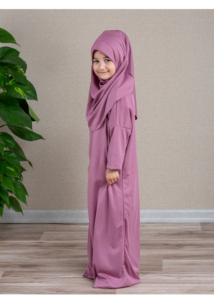 Anne Kız Kombin Namaz Elbisesi (Gül Kurusu) ADET FİYATIDIR modelleri