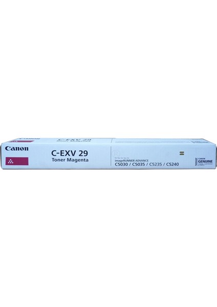 C-Exv 29 Kırmızı Toner Orjinal