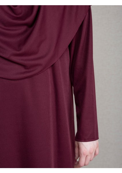 Anne Kız Kombin Namaz Elbisesi (Bordo) ADET FİYATIDIR indirimleri