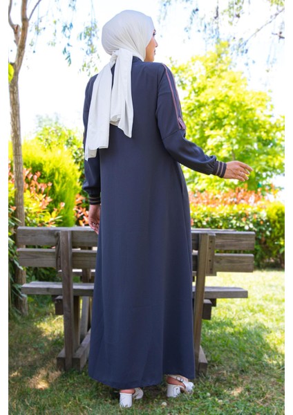 Biye Detaylı Antrasit Ferace fırsatları