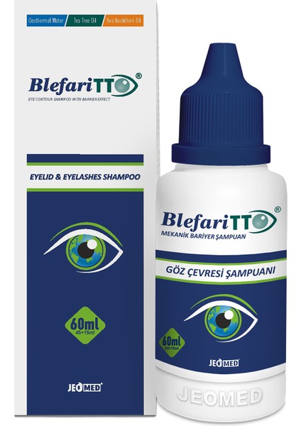 BlefariTTO Göz Çevresi Şampuanı 45 ml