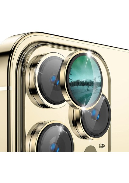 Apple iPhone 11 Pro Uyumlu Uygulama Aparatlı Safir Kamera Lens Koruyucu