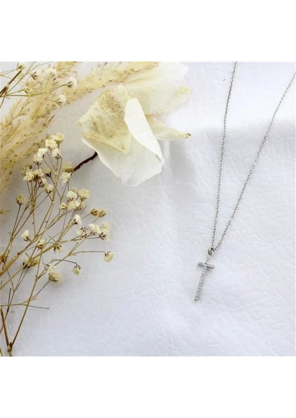 925 Ayar Gümüş Zirkon Taşlı Hac Kolye fiyatları