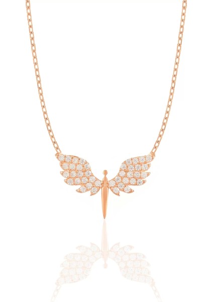 925 Ayar Gümüş Mini Mikail'in Kanadı Kolye fiyatları