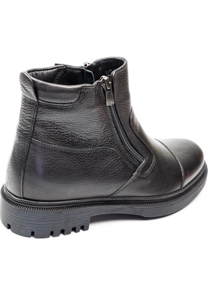 25992 Siyah Deri Içi Kürklü Erkek Bot fırsatları