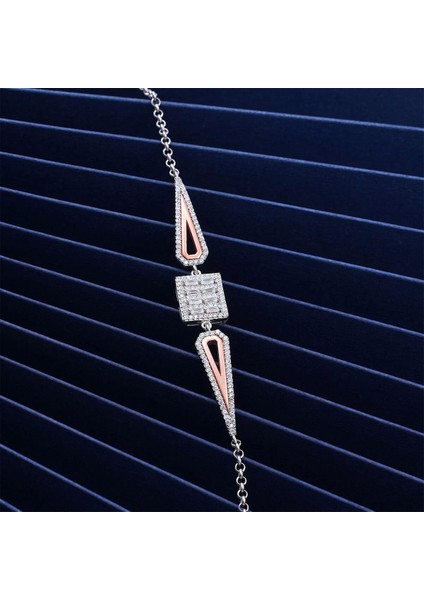925 Ayar Zirkon Taşlı Gümüş Bileklik Silver modelleri