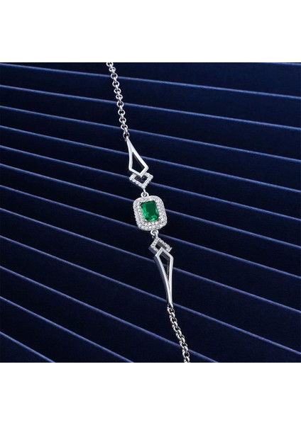 925 Ayar Zirkon Taşı Süslemeli Gümüş Bileklik Silver modelleri