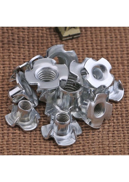 Çakma Ağaç Somunu M6 Çinko (50 Adet) modelleri