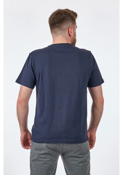 Bisiklet Yaka Regular Fit Lacivert Erkek T-Shirt 2S11OTBL263FX indirimleri
