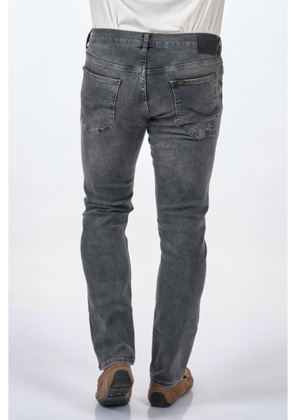 Slim Fit Dar Paça Açık Gri Erkek Kot Pantolon L719053CM fırsatları