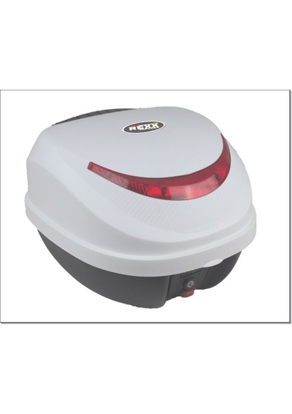 Motosiklet Arka Çanta 32LT Beyaz Topcase